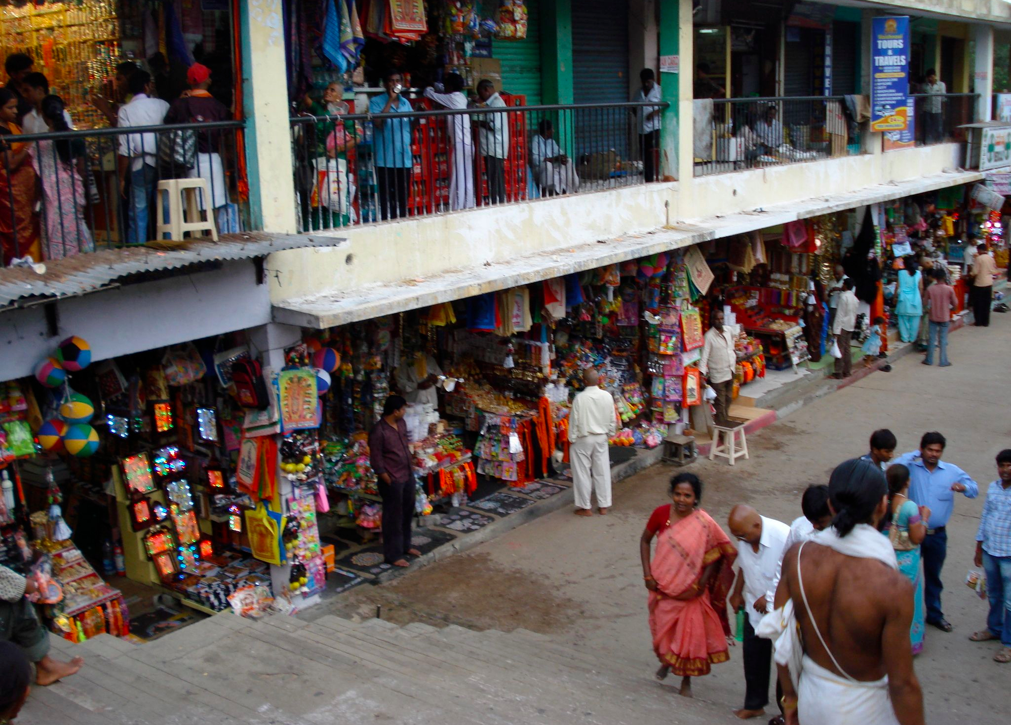 Tirumala Temple street
