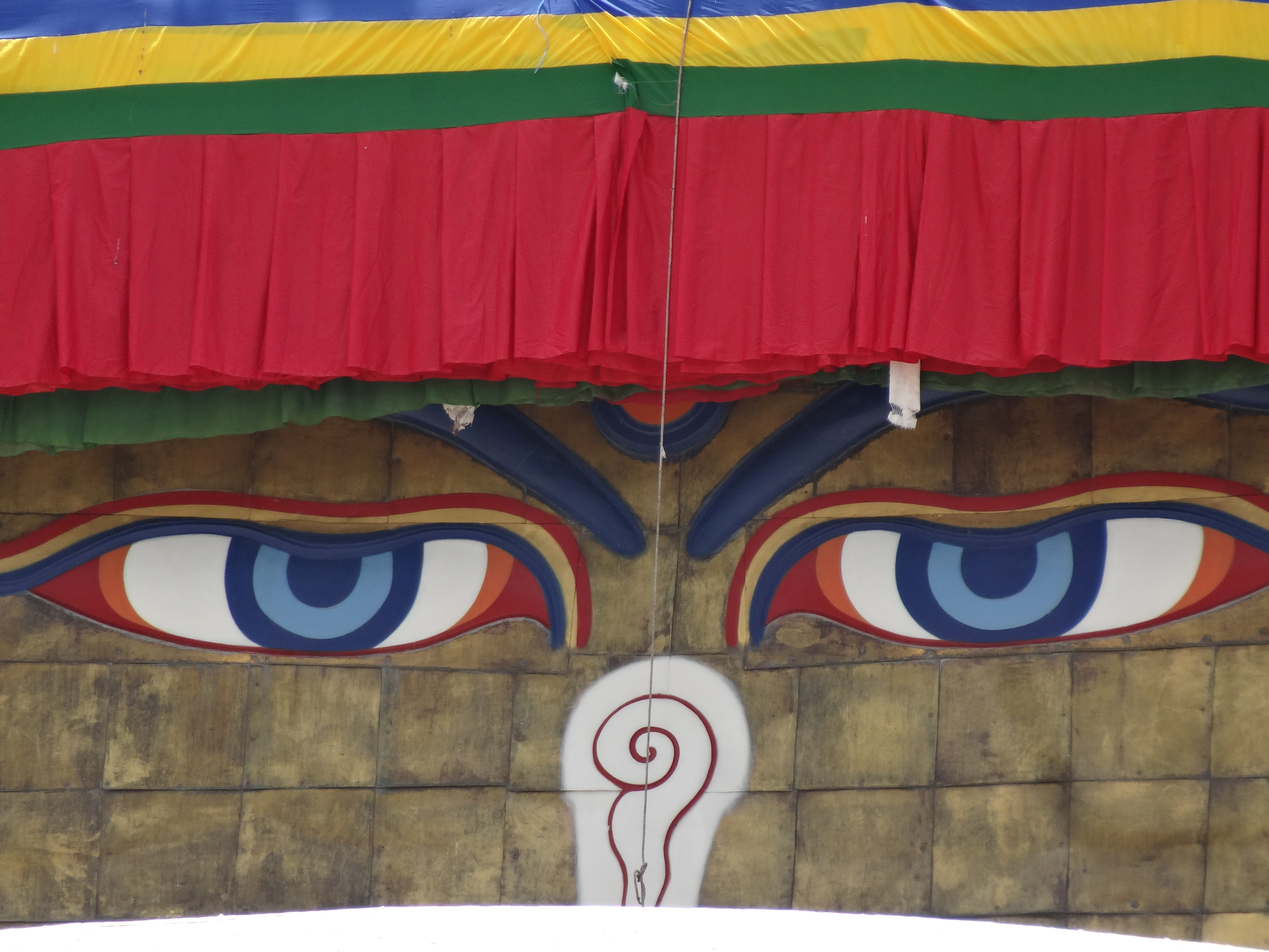 Buddha eyes Boudhanath, Nepal