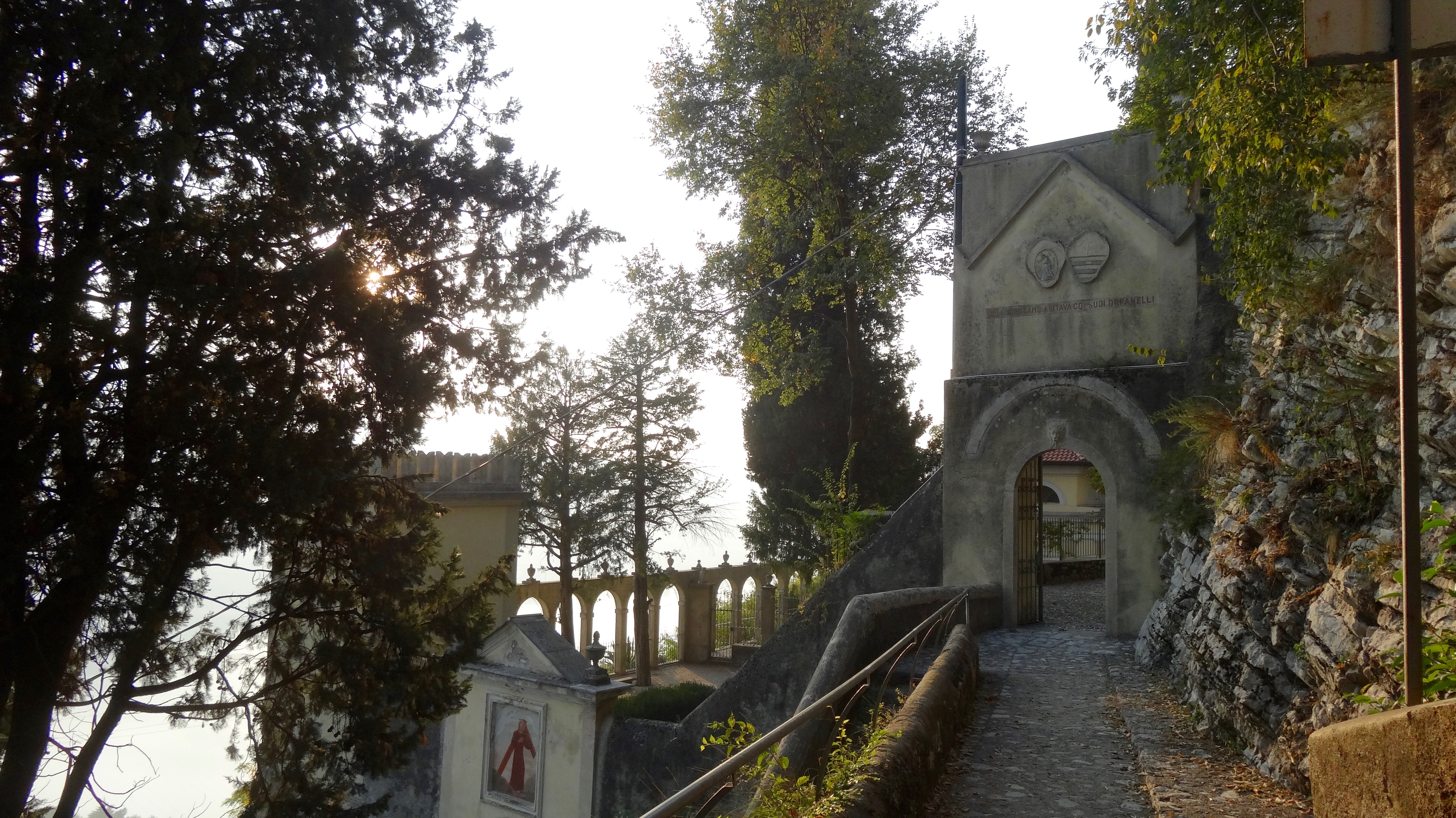 Ingresso santuario superiore