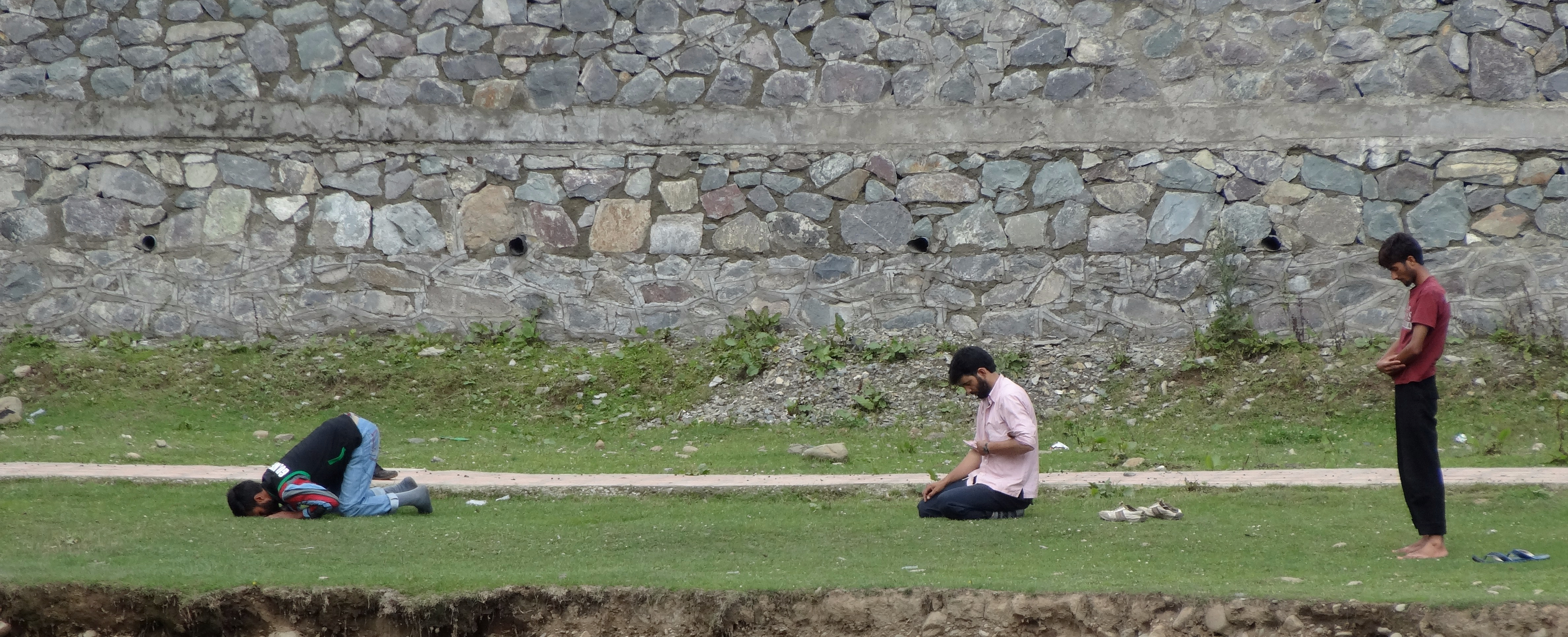 Yusmarg open air prayer